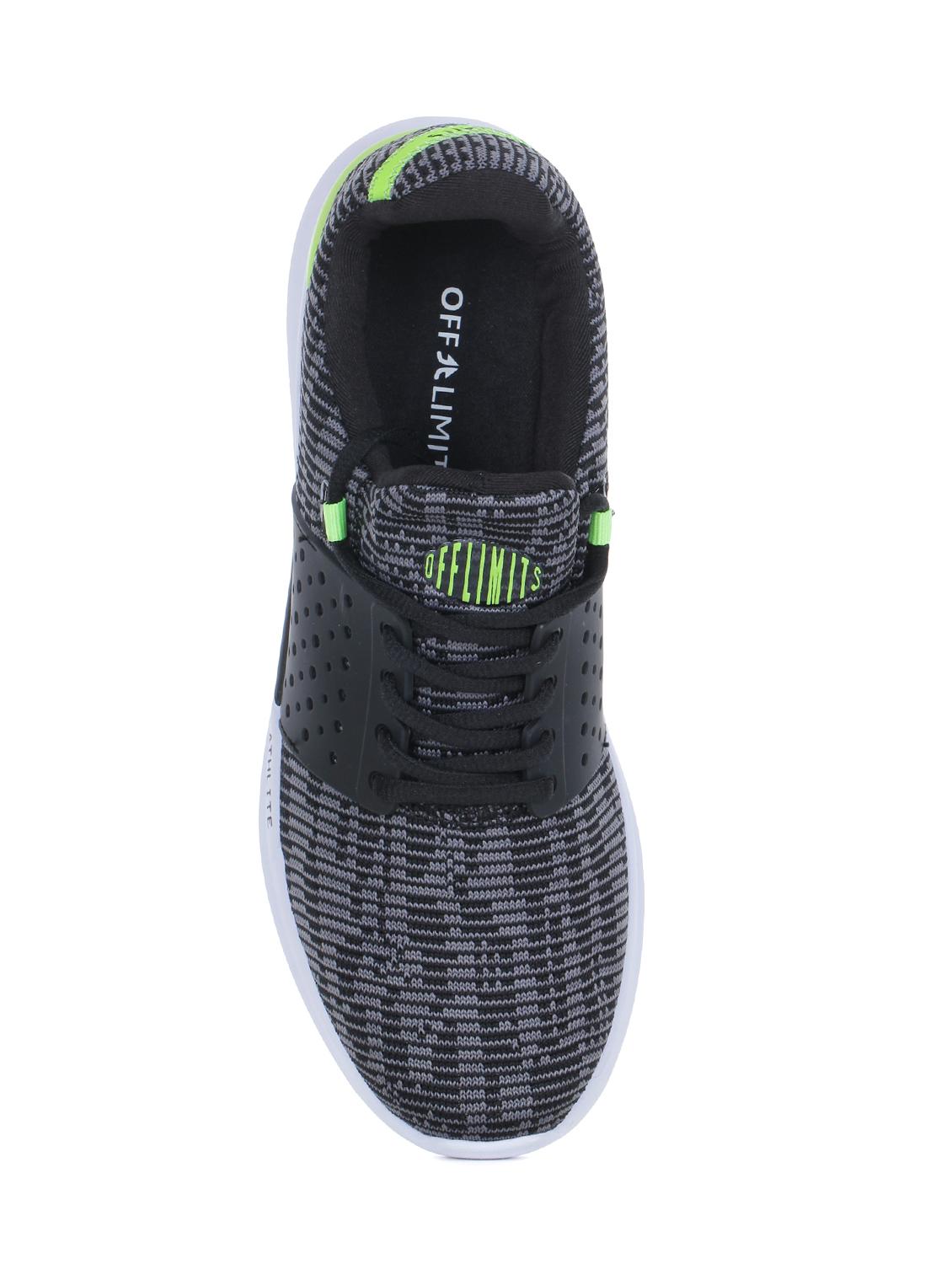 black fabric sport shoes - 15883182 - Zoom Image - 4