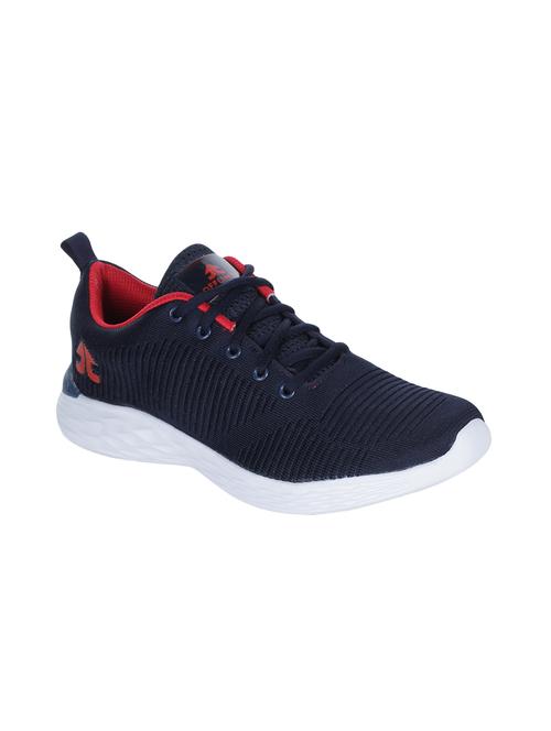 navy fabric sport shoes - 15883193 - Standard Image - 1