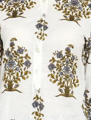 printed kurta with palazzo set - 15885299 - Standard Image - 4