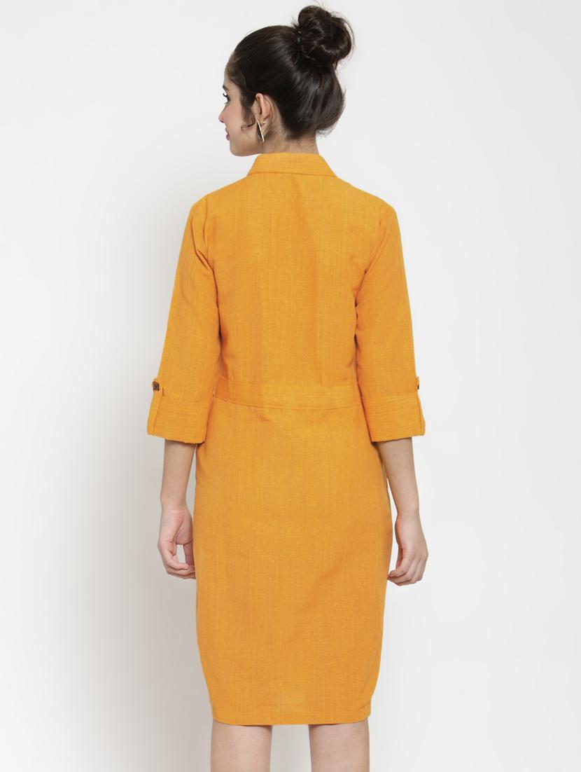 pocket patch sheath dress - 15885303 - Zoom Image - 3