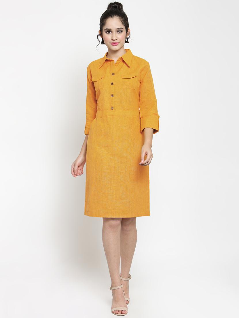 pocket patch sheath dress - 15885303 - Zoom Image - 4