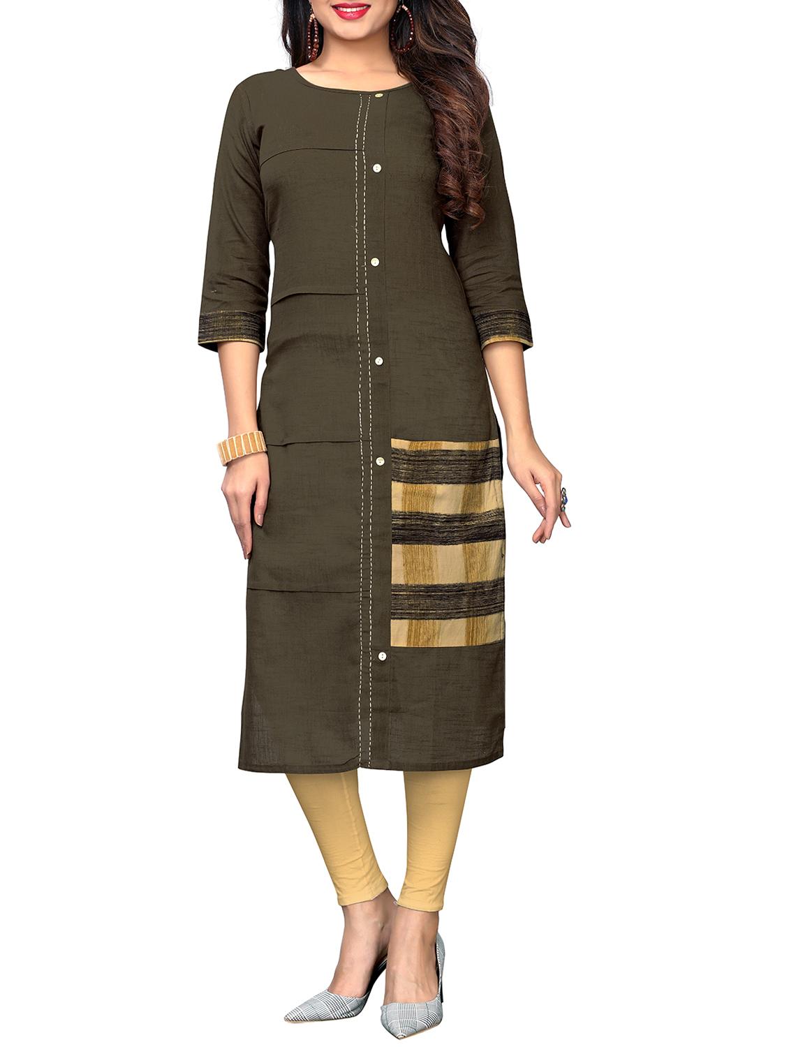 Kaantha straight kurta - 15887461 - Zoom Image - 1