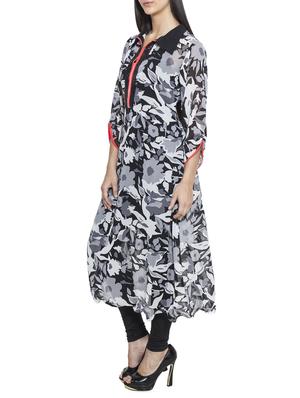 flared printed kurta - 15888334 - Standard Image - 2