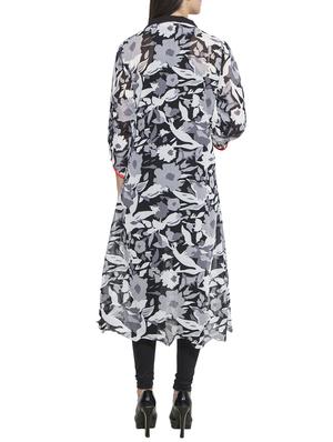 flared printed kurta - 15888334 - Standard Image - 3