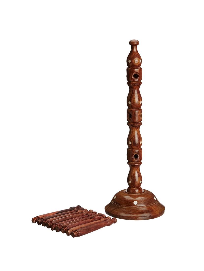 wooden bangle stand - 15888432 - Zoom Image - 2