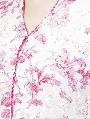 floral printed kurta palazzo set - 15889751 - Standard Image - 4