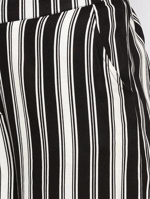striped wide legs trouser - 15890275 - Standard Image - 5