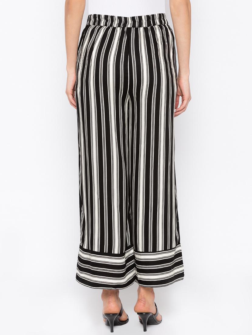 striped wide legs trouser - 15890275 - Zoom Image - 3