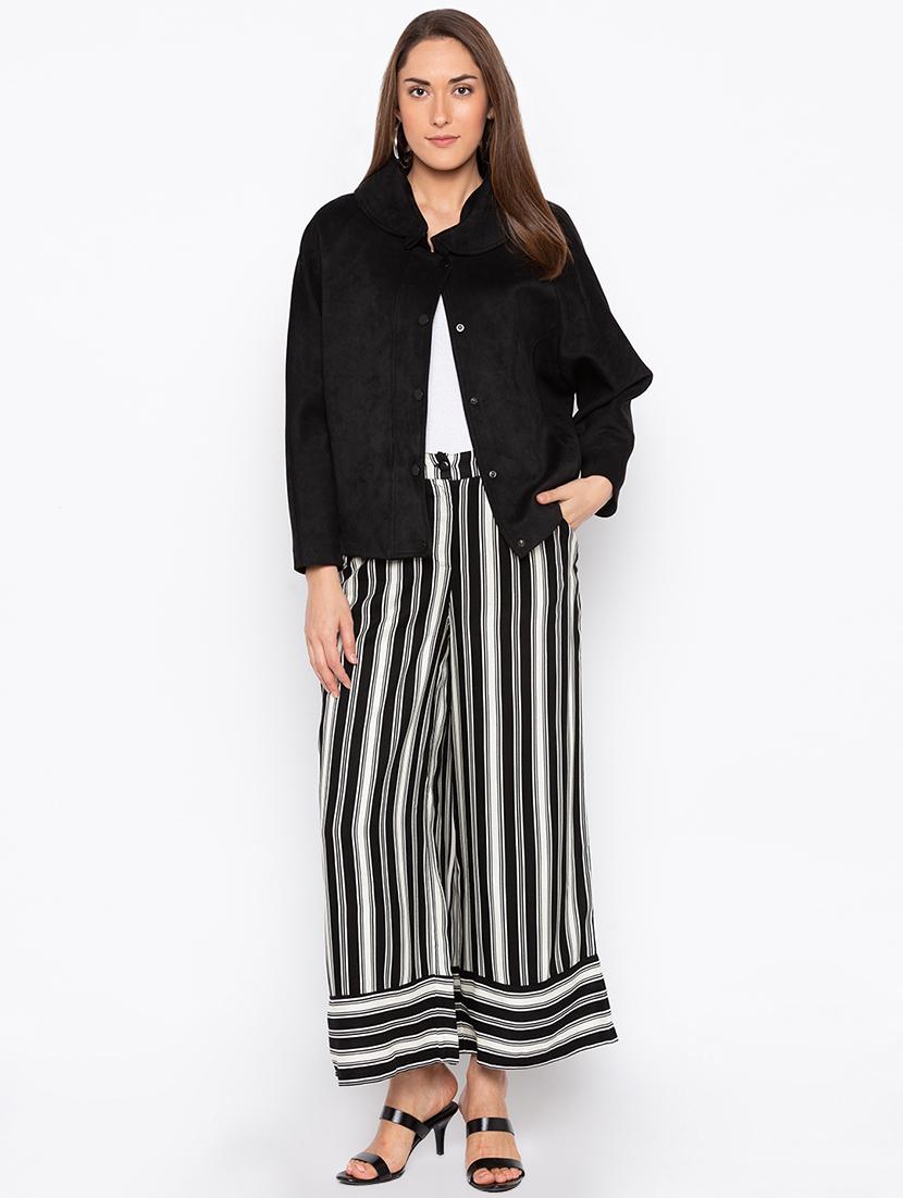 striped wide legs trouser - 15890275 - Zoom Image - 4