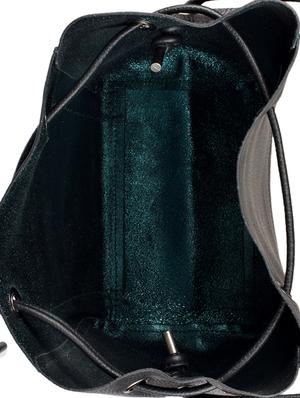 black leather regular handbag - 15890370 - Standard Image - 3