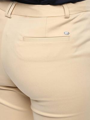 mid rise flat front trouser - 15890440 - Standard Image - 4