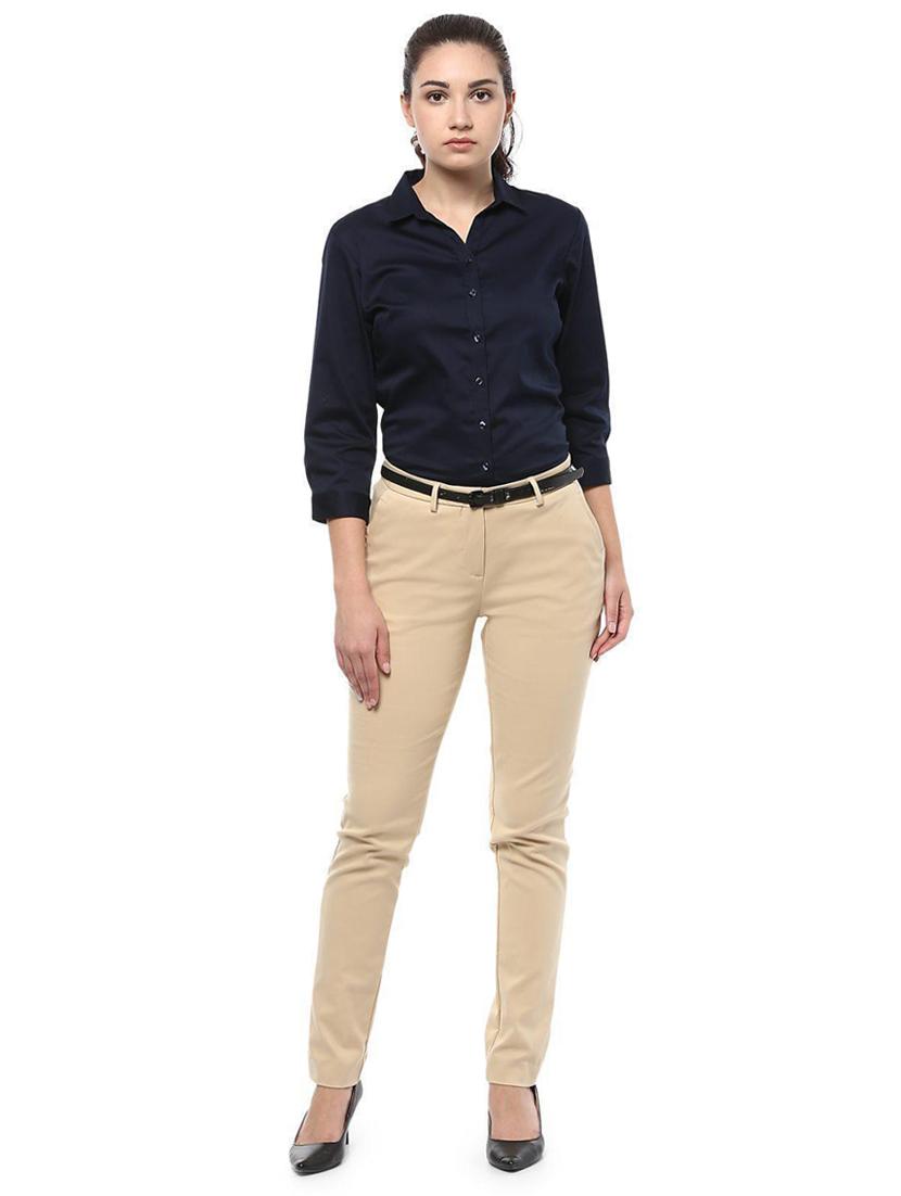 navy blue formal shirt - 15890451 - Zoom Image - 3