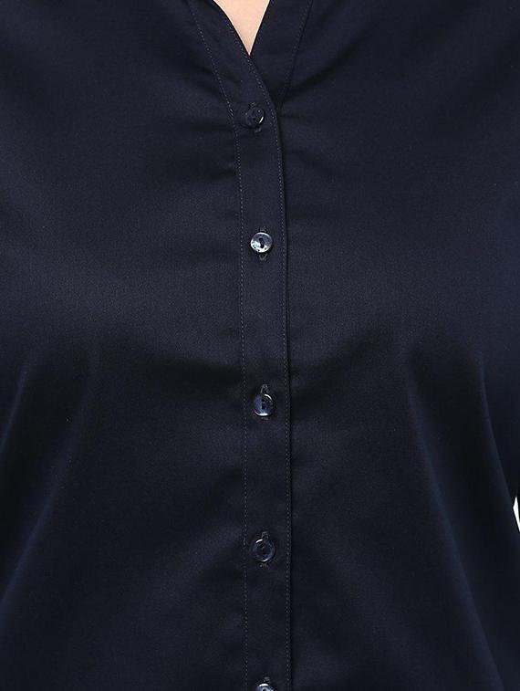 navy blue formal shirt - 15890451 - Zoom Image - 4