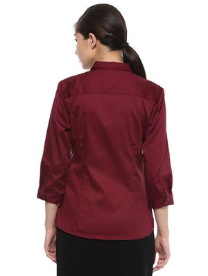 maroon formal shirt - 15890453 - Standard Image - 2