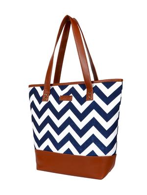 blue canvas regular tote - 15892452 - Standard Image - 4