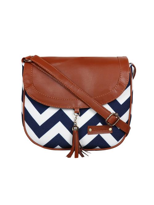 blue chevron regular sling bag - 15892566 -  Standard Image - 0