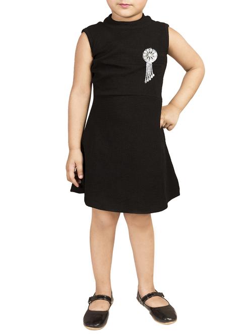 black cotton frock - 15893041 - Standard Image - 1