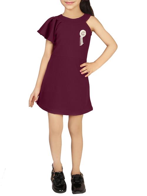 purple cotton frock - 15893048 - Standard Image - 1