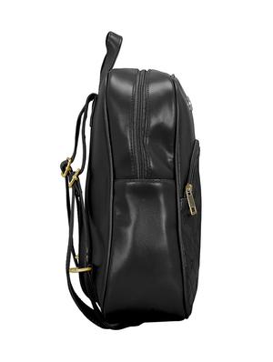 black leatherette (pu) regular backpack - 15893261 - Standard Image - 4