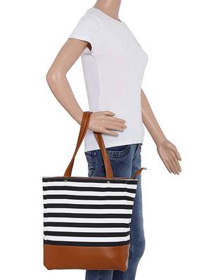 canvas regular tote - 15893367 - Standard Image - 5