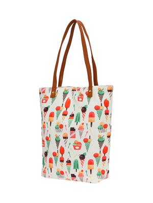 white canvas regular shopping bag - 15893372 - Standard Image - 2