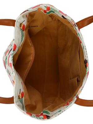 white canvas regular shopping bag - 15893372 - Standard Image - 3