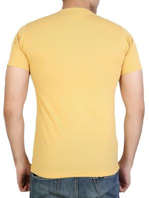 yellow cotton blend t-shirt - 15894033 - Standard Image - 3