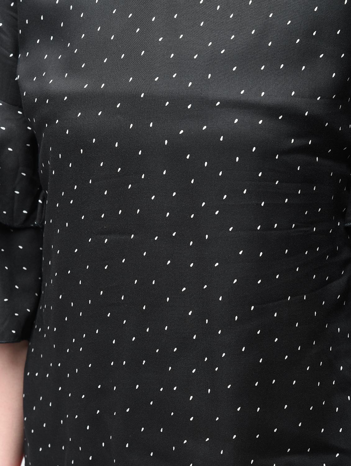 tiered ruffle bell sleeved top - 15894135 - Zoom Image - 6