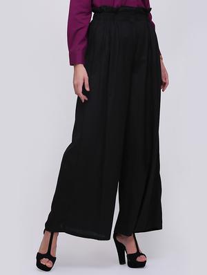 wide leg pleated trouser - 15894252 - Standard Image - 2