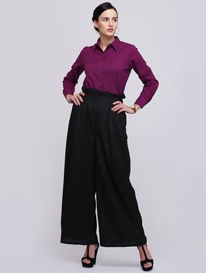 wide leg pleated trouser - 15894252 - Standard Image - 4