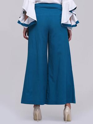 high waist pleated trouser - 15894256 - Standard Image - 3