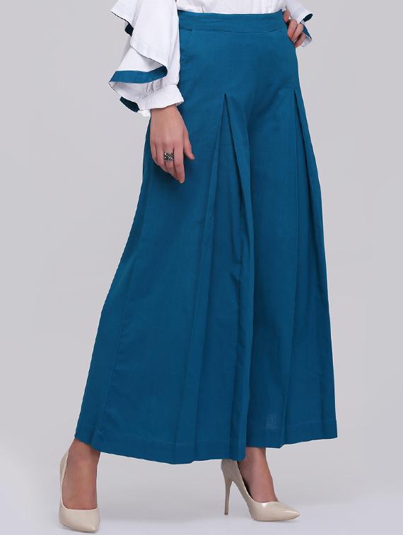 high waist pleated trouser - 15894256 - Zoom Image - 2