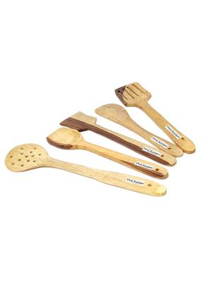 wooden spoon set of 5 - 15895127 - Standard Image - 3