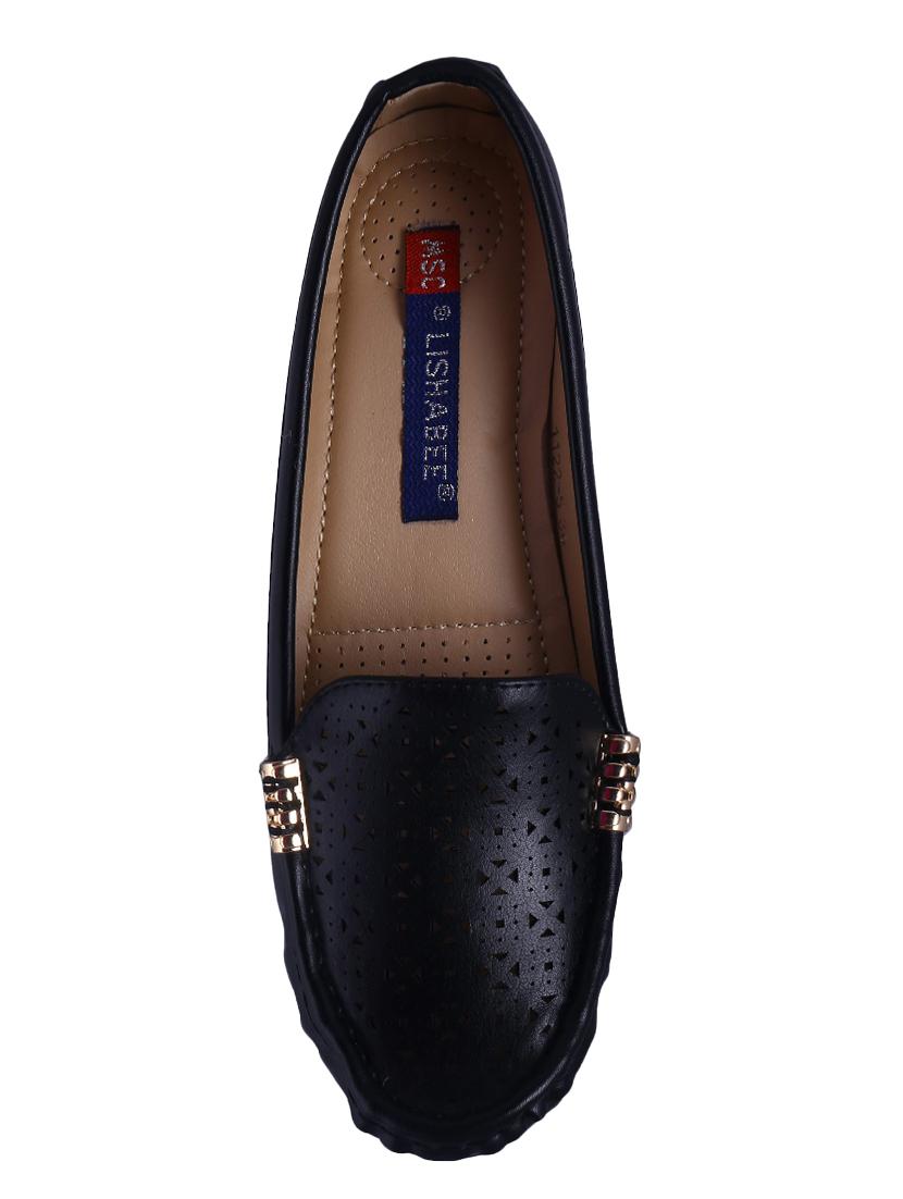 black slip on loafers - 15897244 - Zoom Image - 4