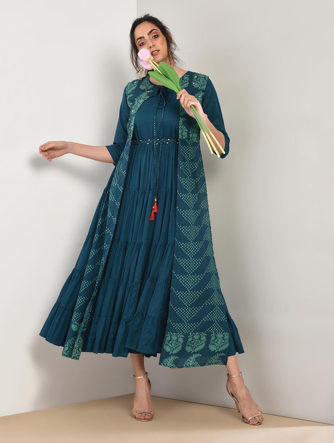 Tiered embellished dress - 15897431 - Zoom Image - 1