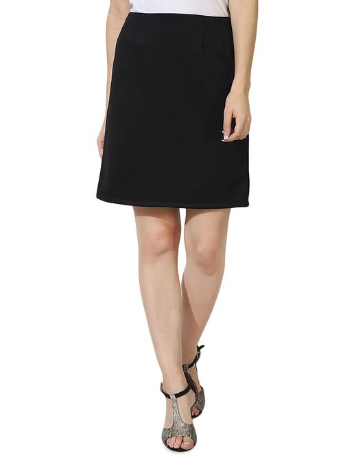 pleat detail a-line skirt - 15900245 - Very Small Image - 1
