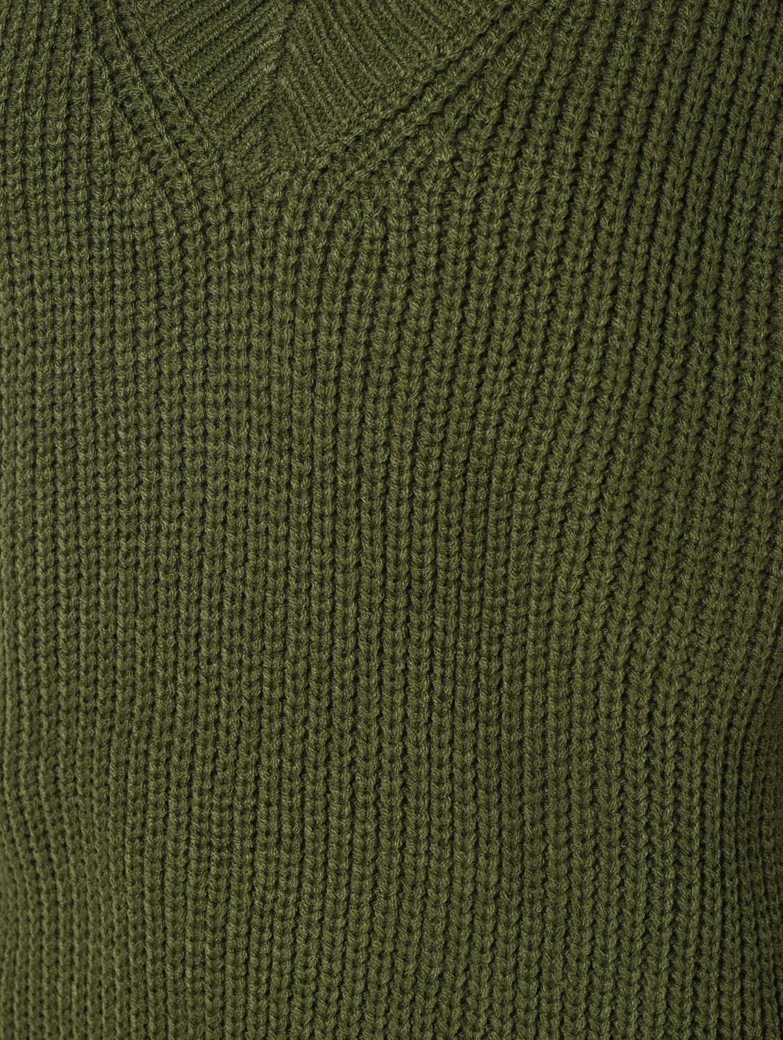 olive high low knitted tunic - 15900894 - Zoom Image - 6