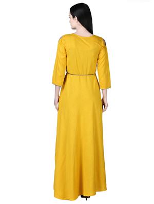 flared patch work dress - 15901759 - Standard Image - 3