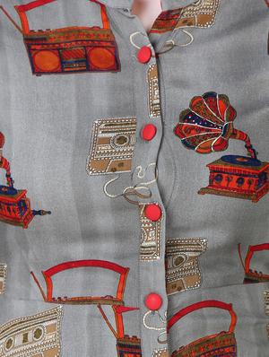 high low printed kurta - 15901766 - Standard Image - 4