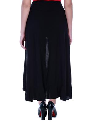 tie up waist ruffled palazzo - 15901927 - Standard Image - 3