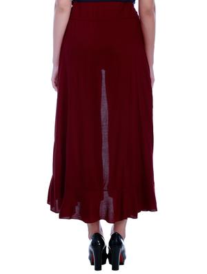 tie up waist ruffled palazzo - 15901928 - Standard Image - 3