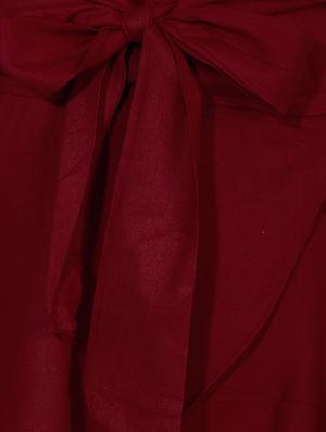 tie up waist ruffled palazzo - 15901928 - Standard Image - 4