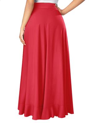 tie up waist ruffled palazzo - 15901930 - Standard Image - 3