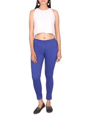 mid waist solid jegging - 15902313 - Standard Image - 4