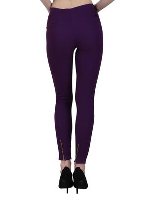 zipper detail high waist jegging - 15902355 - Standard Image - 3