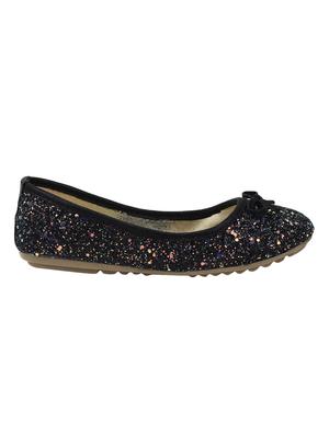 black slip on ballerinas - 15902412 - Standard Image - 2