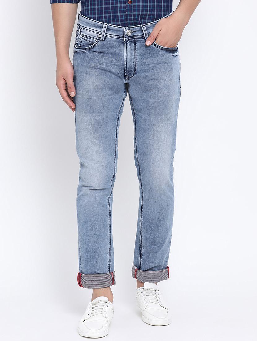 blue denim washed jeans - 15902929 - Zoom Image - 1
