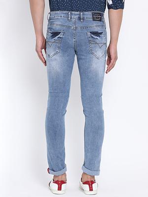 blue denim washed jeans - 15902935 - Standard Image - 3