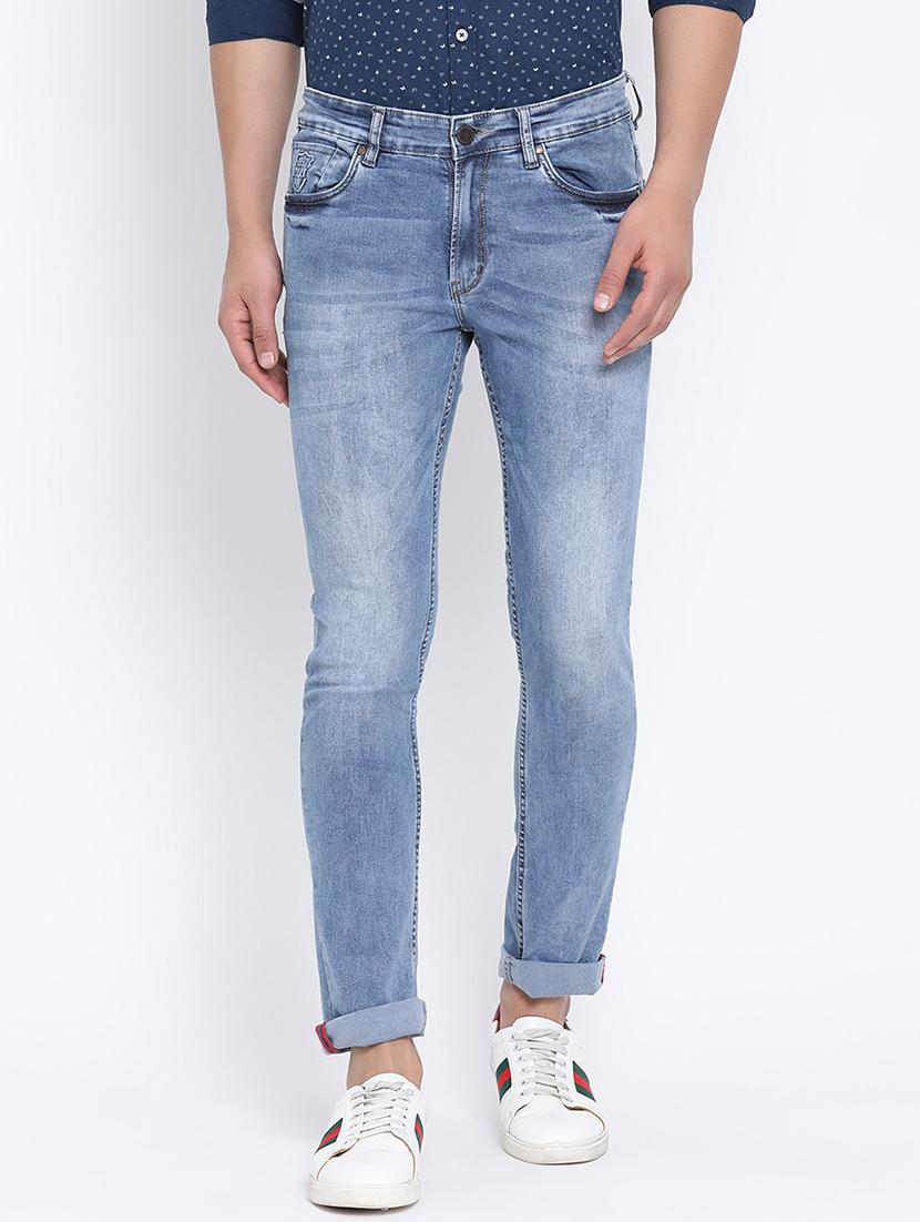 blue denim washed jeans - 15902935 - Zoom Image - 1