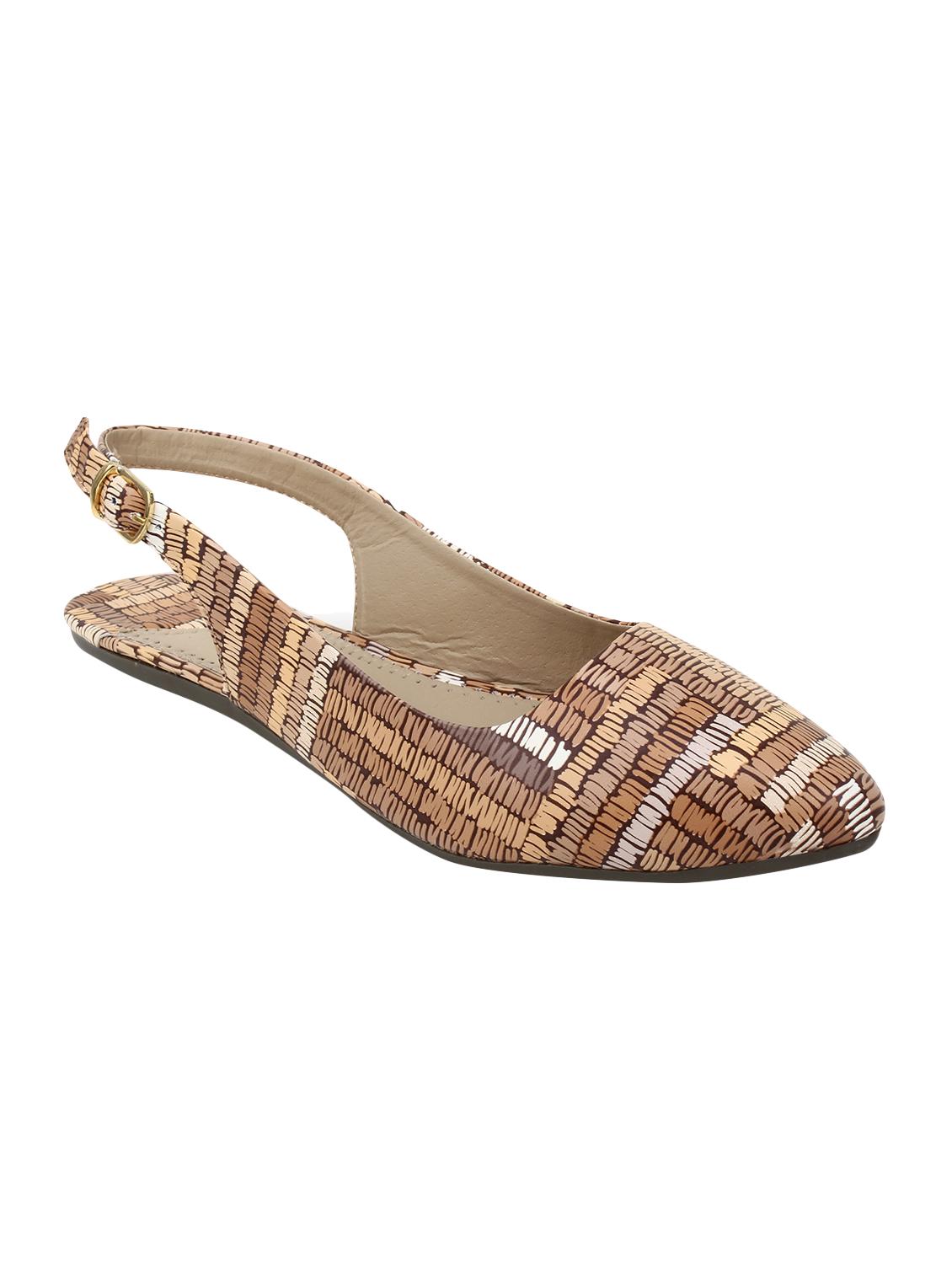 brown back strap sandals - 15903085 - Zoom Image - 1